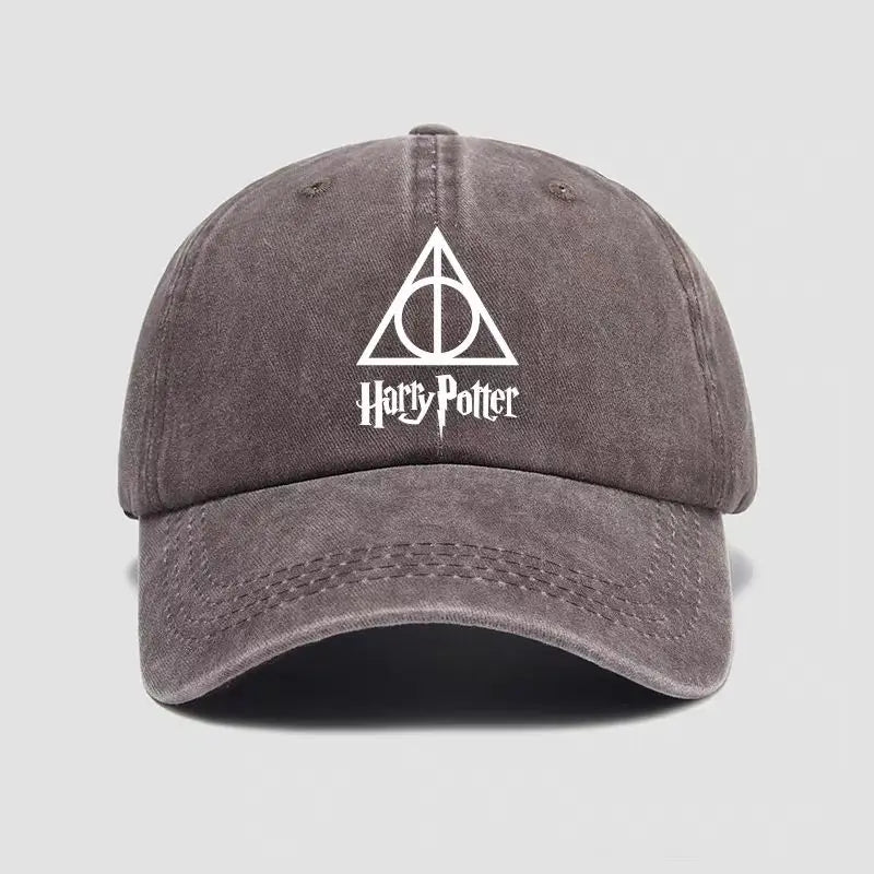 Harry Potter Deathly Hallows Baseball Hat - Trendy Sunshade Cap