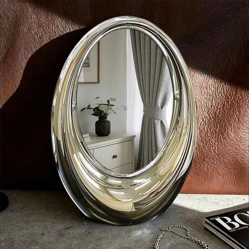 Luxury Double-Sided Rotating Desktop Makeup Mirror