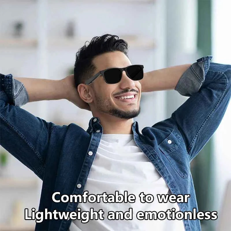 Smart Wireless Bluetooth Glasses - HD Camera & Voice Assistant