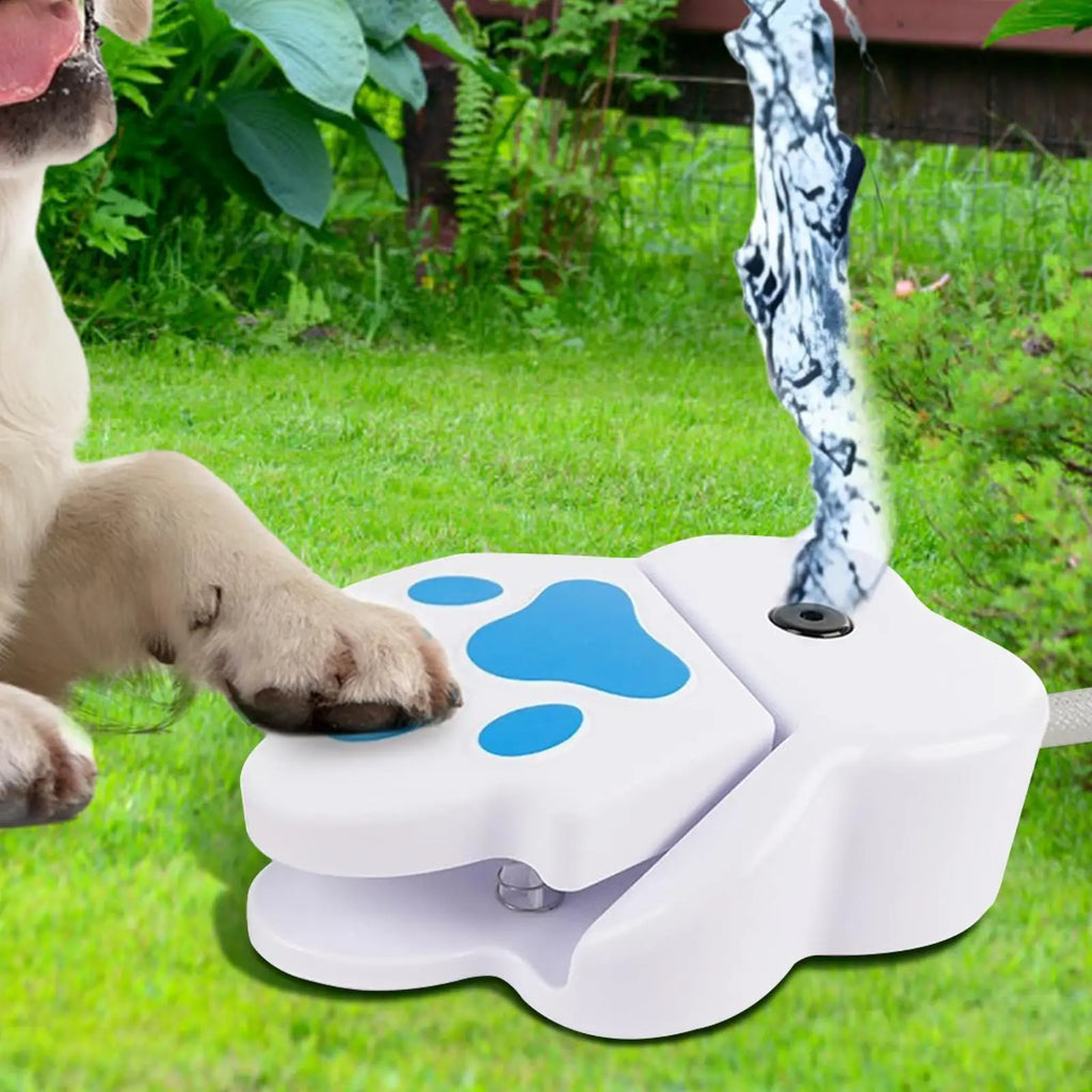 Premium Paw Activated Dog Fountain - Outdoor Sprinkler