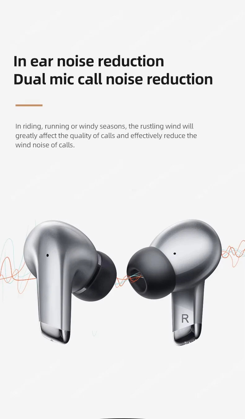 Premium Wireless Bluetooth Earbuds - HiFi Stereo Sound & IPX5 Waterproof