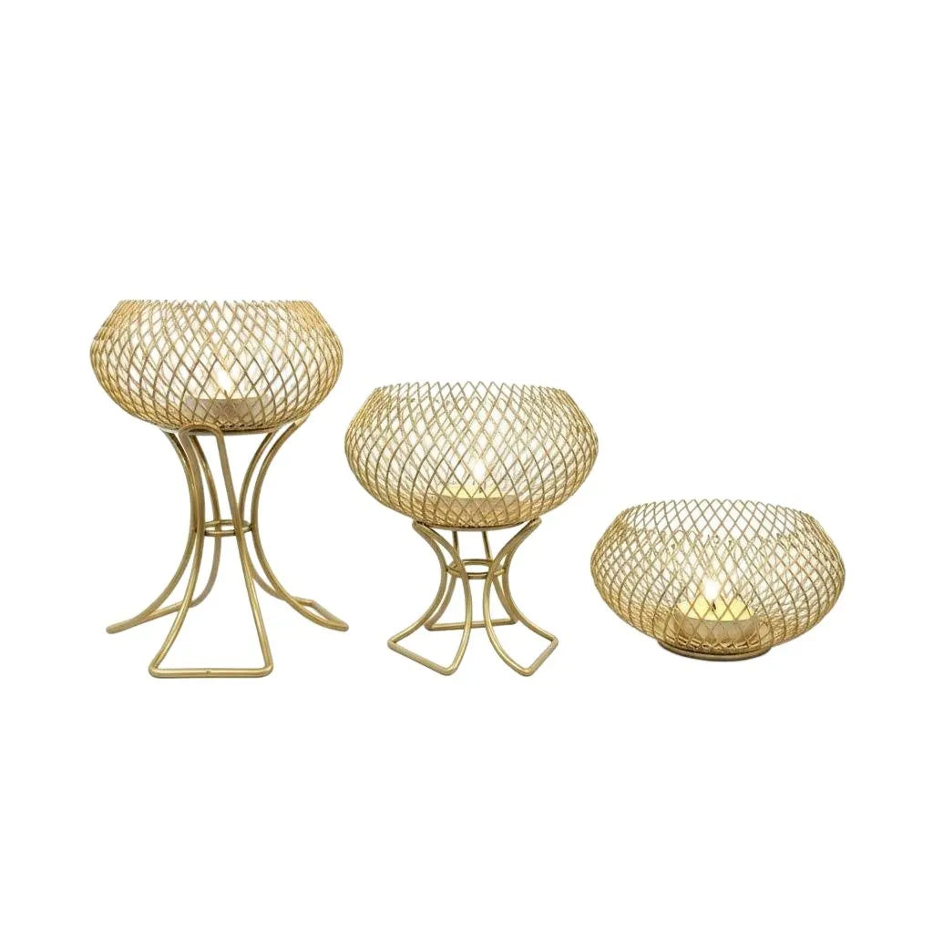 Premium Luxury Gold Lantern - Elegant Home Decor Accent