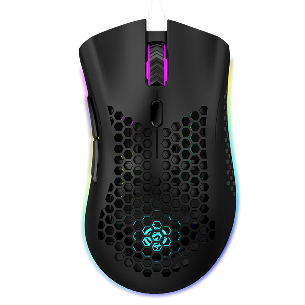 Premium Wireless Gaming Mouse - RGB Rechargeable & Ergonomic
