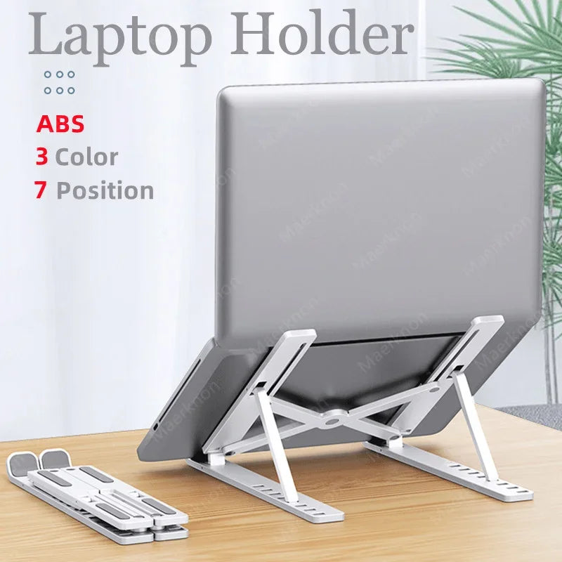 Premium Adjustable Laptop Stand - Foldable & Portable