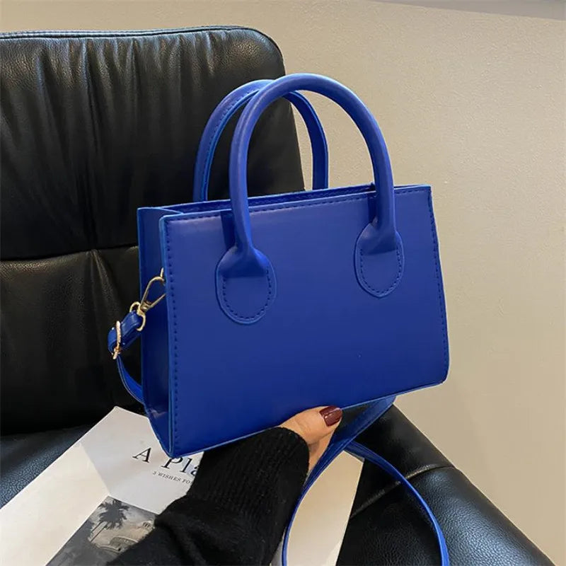 Elegant Mini Crossbody Bag - Chic Top Handle Purse