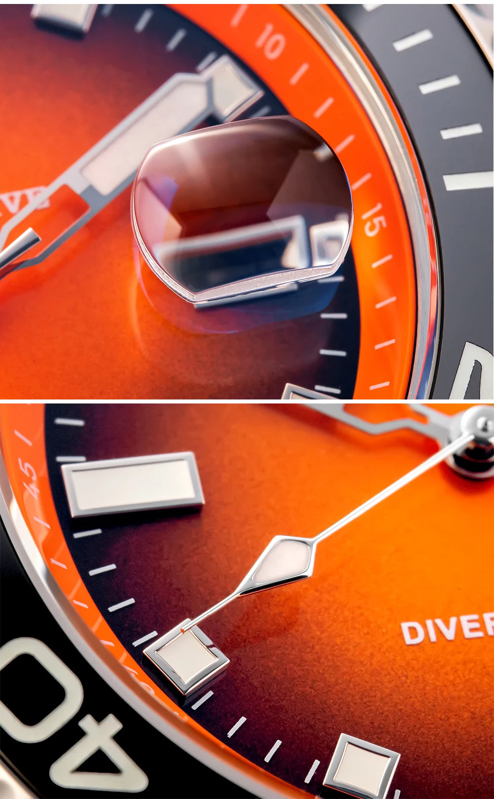 Luxury Men's Diving Watch - 200M Waterproof & Luminous