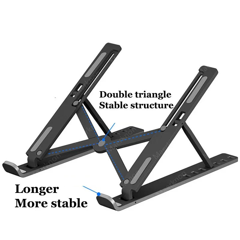Premium Adjustable Laptop Stand - Foldable & Portable