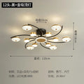 Luxury Crystal Ceiling Chandelier - Nordic Gold Living Room Light