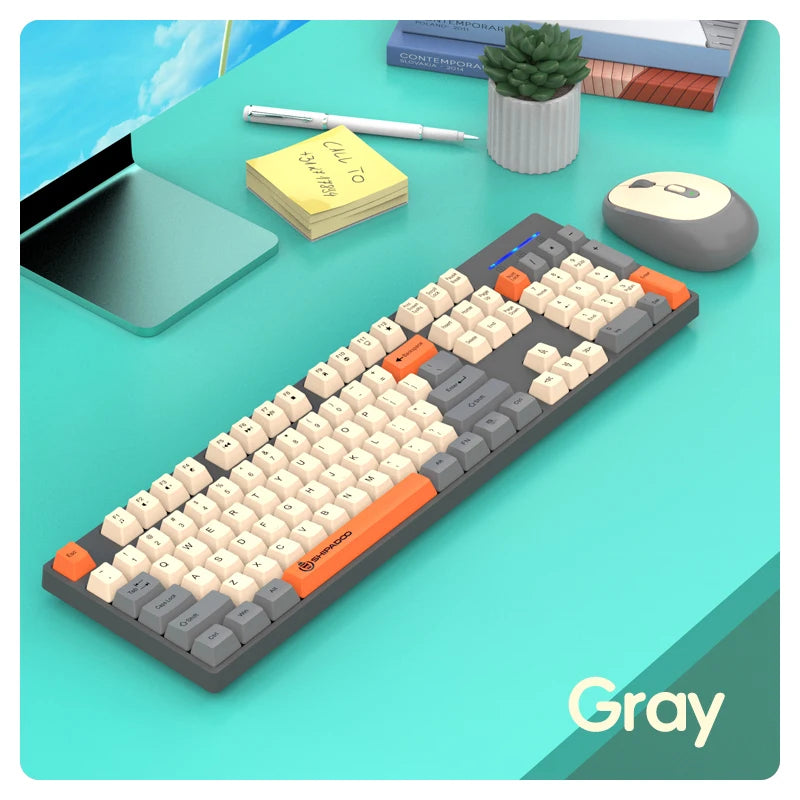 Premium Wireless Keyboard Mouse Combo - Silent & Ergonomic