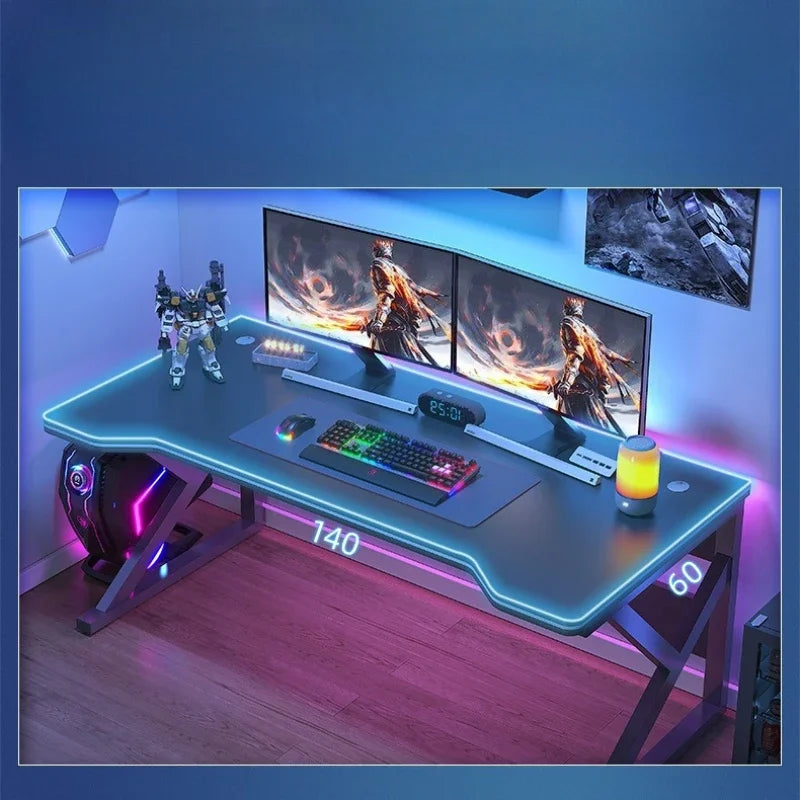 Premium Standing Computer Desk - Ergonomic Steel Frame Design