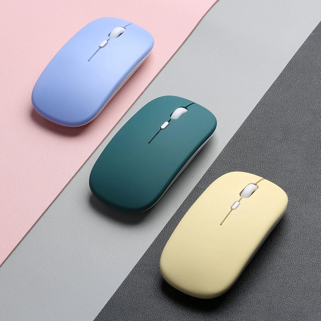 Premium Bluetooth Mouse - Portable Ergonomic for Laptop & Tablet
