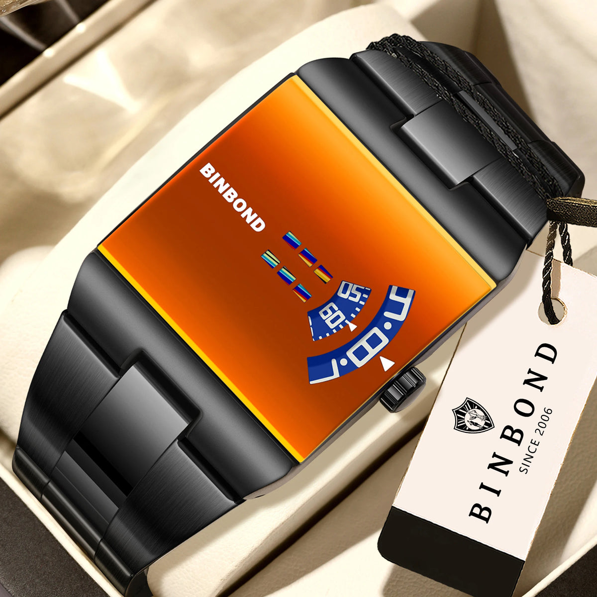 Luxury Men's Quartz Watch - Waterproof Sport Wristwatch