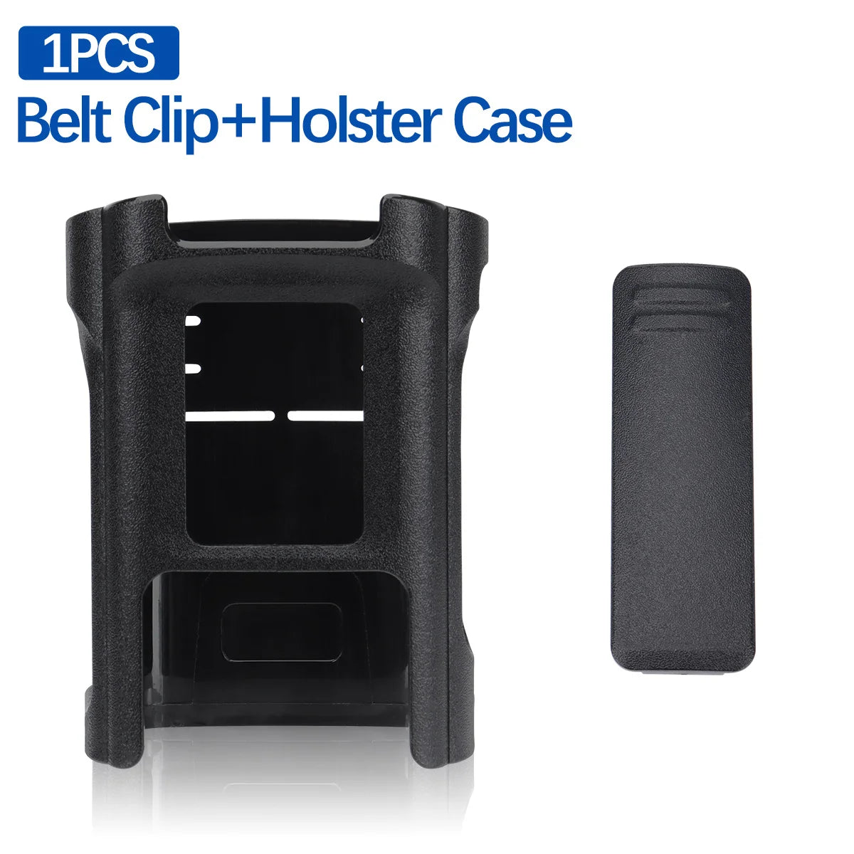 Professional Radio Holster & Belt Clip Set - Rugged Carry Case