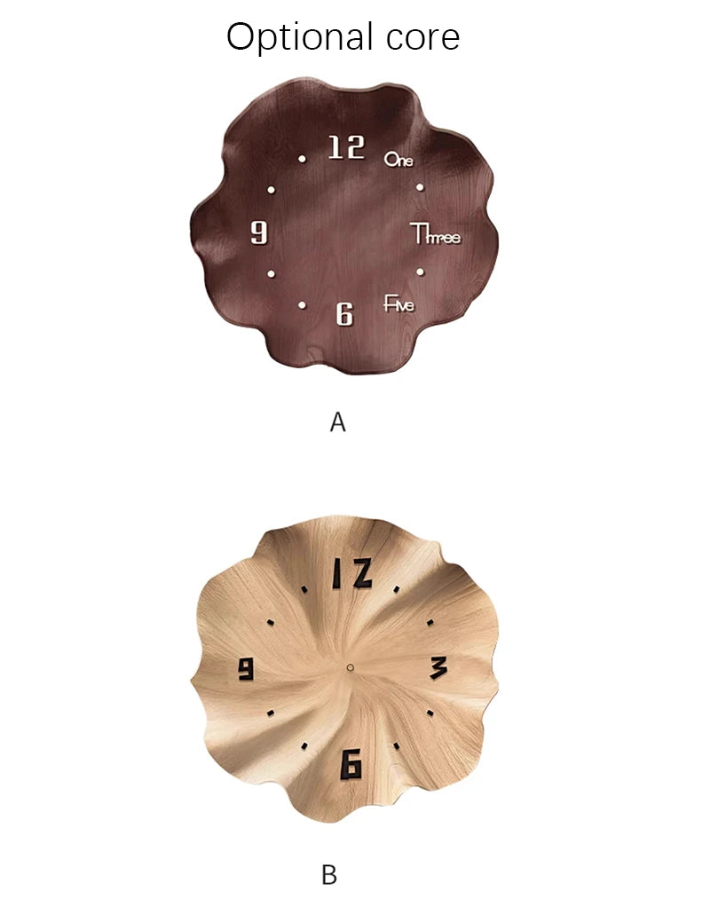 Premium Modern Silent Desk Clock - Nordic Interior Luxury
