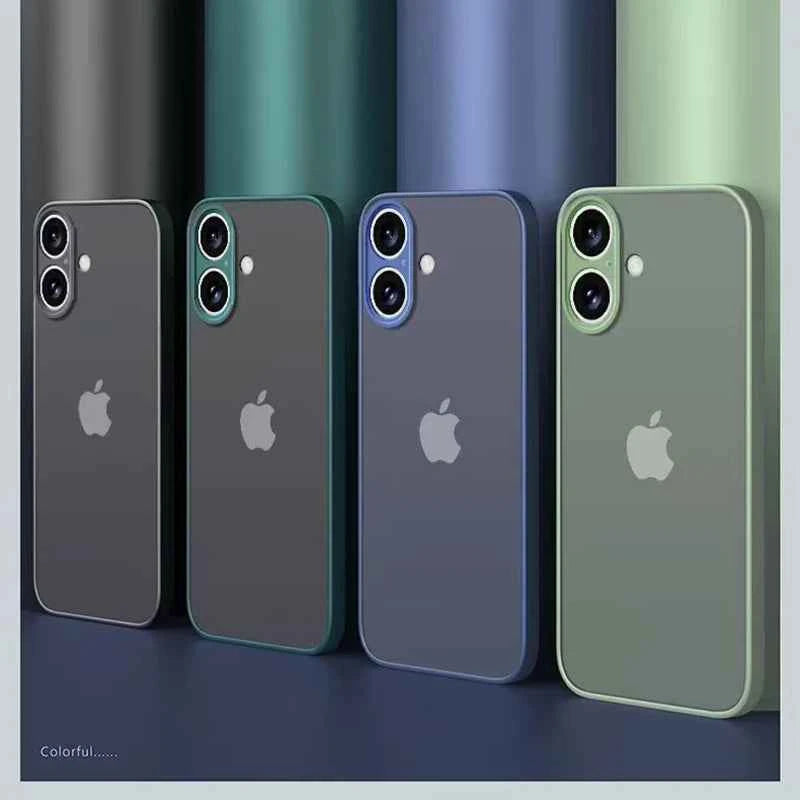 Luxury Armor iPhone Case - Shockproof Hard PC Cover