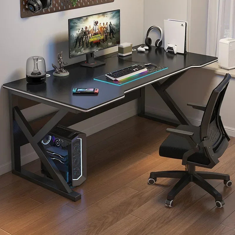 Premium Standing Computer Desk - Ergonomic Steel Frame Design