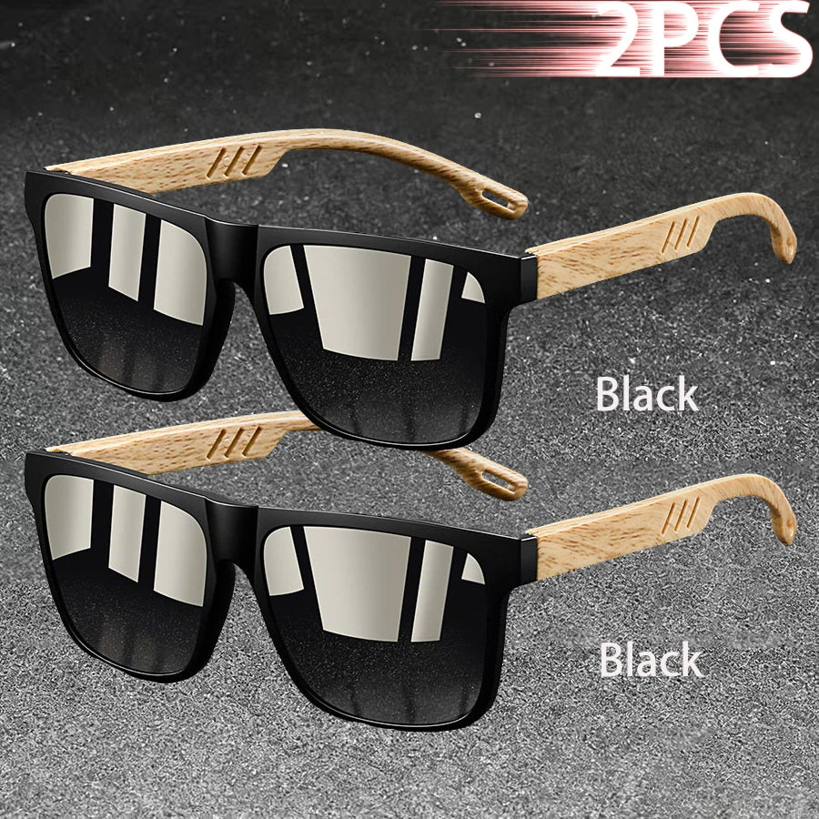 Vintage Square Sunglasses - UV400 Designer Eyewear