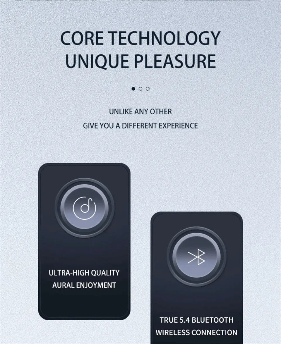 Premium Bone Conduction Headphones - Open-Ear Wireless for Driving