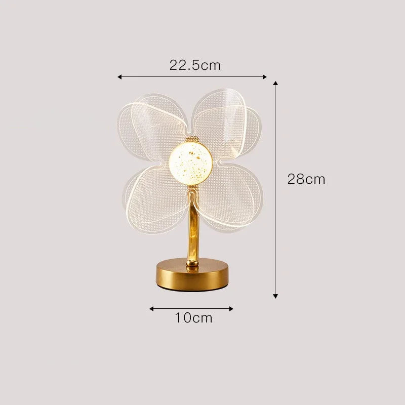 Elegant Minimalist Table Lamp - USB Powered Ambient Light