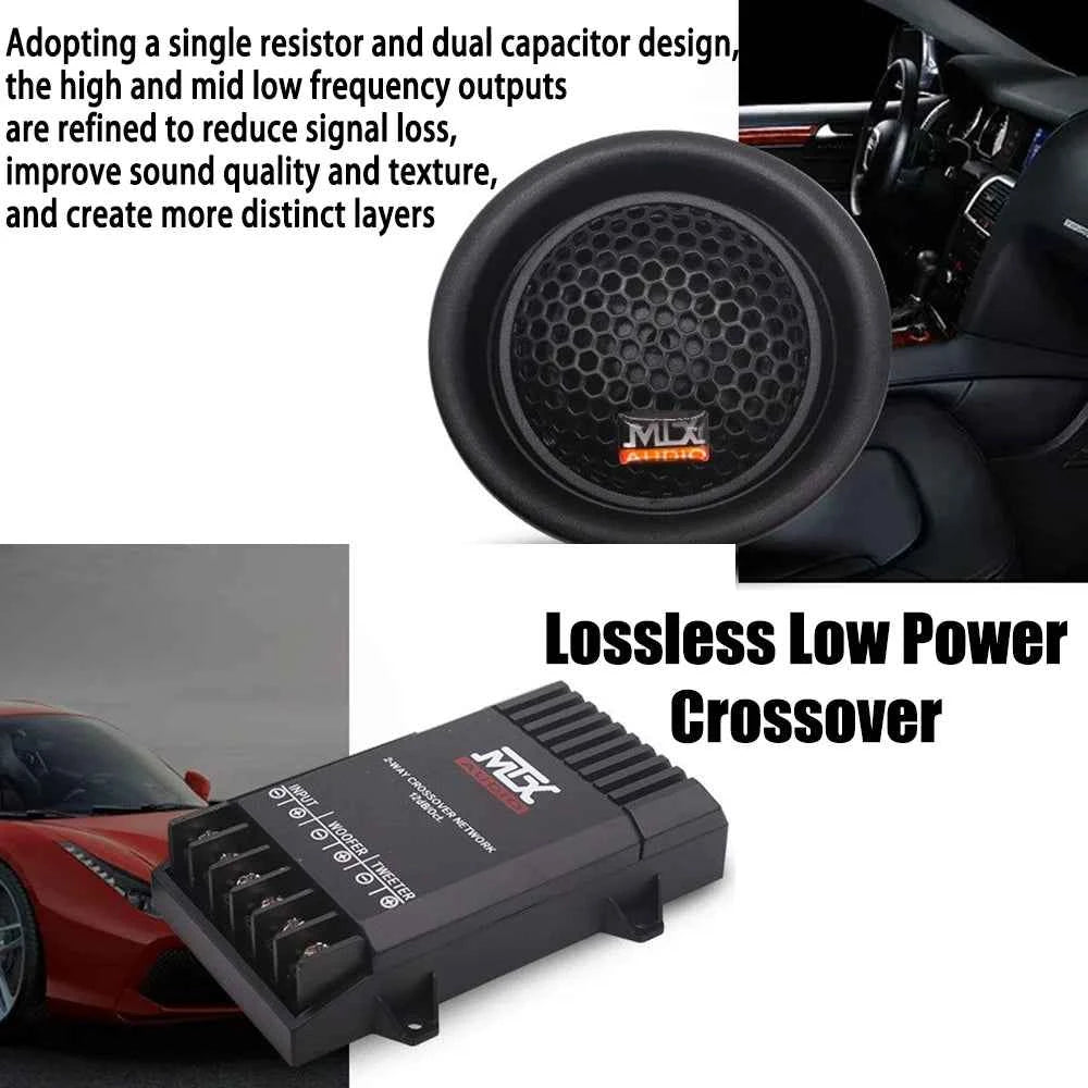 Premium Car Speaker Set - Two-Way Full Range Audio Kit