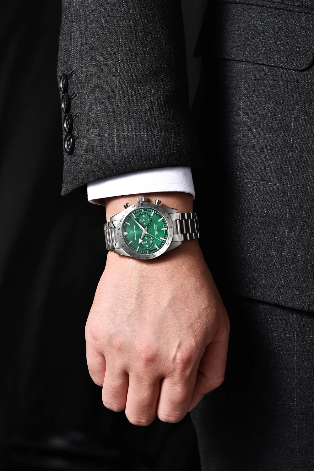 Luxury Men's Quartz Watch - Chronograph Sapphire