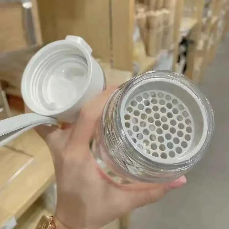 Minimalist Water Cup - Portable & Heat Resistant 350ml Drinkware