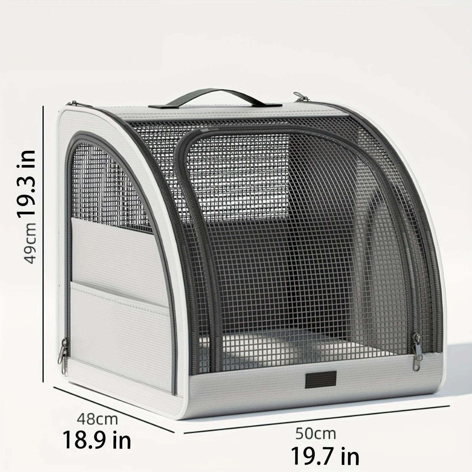 Premium Portable Pet Car Seat - Travel Comfort for Dogs & Cats