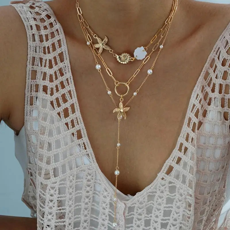 Exquisite Crystal Tassel Necklace - Shiny Rhinestone Choker