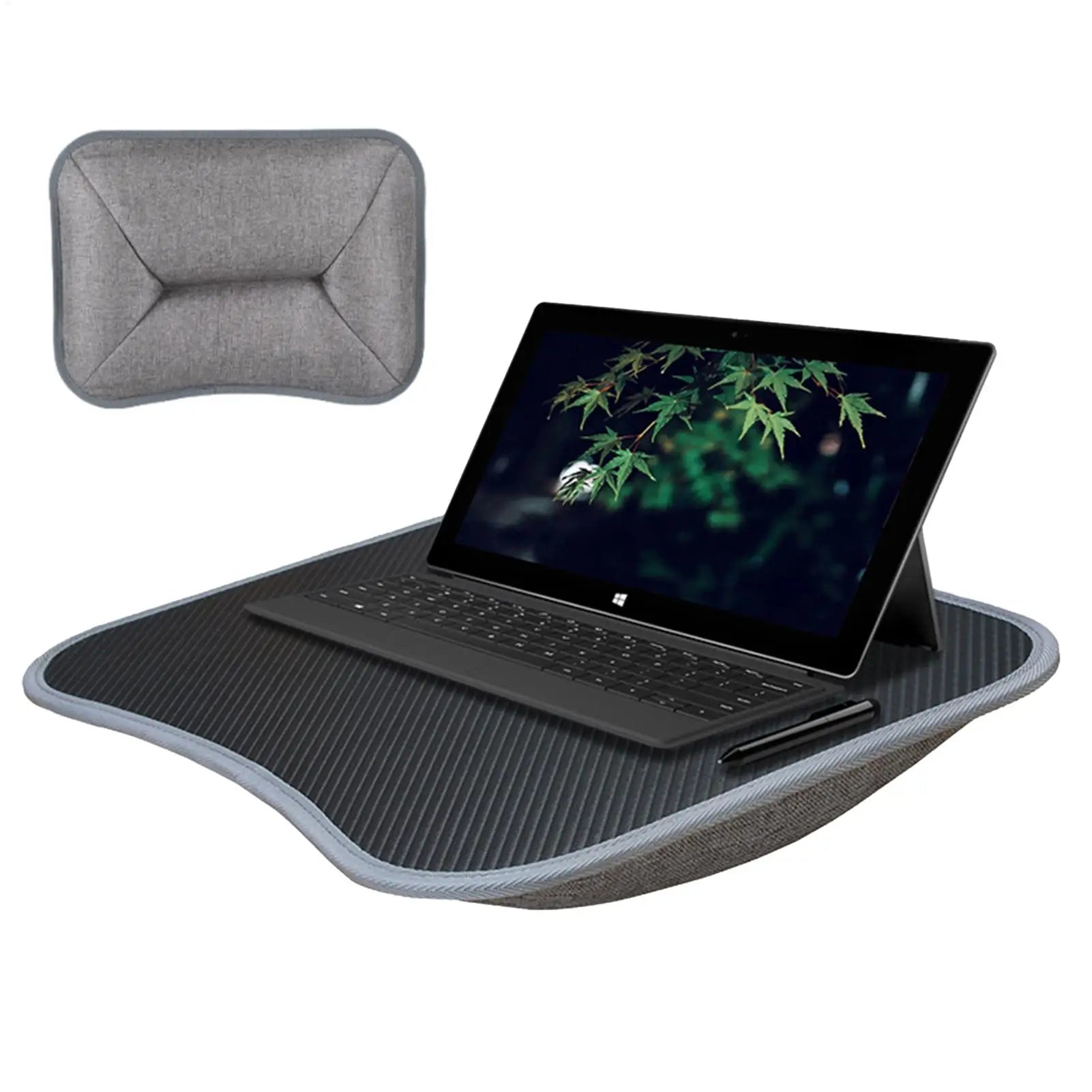 Premium Laptop Lap Desk - Soft Pillow Cushion & Multifunctional