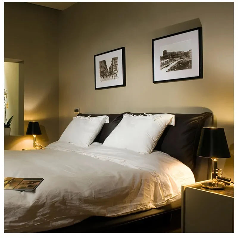 Luxury AK47 Gun Design Lamp - Creative Metal Desk Decor