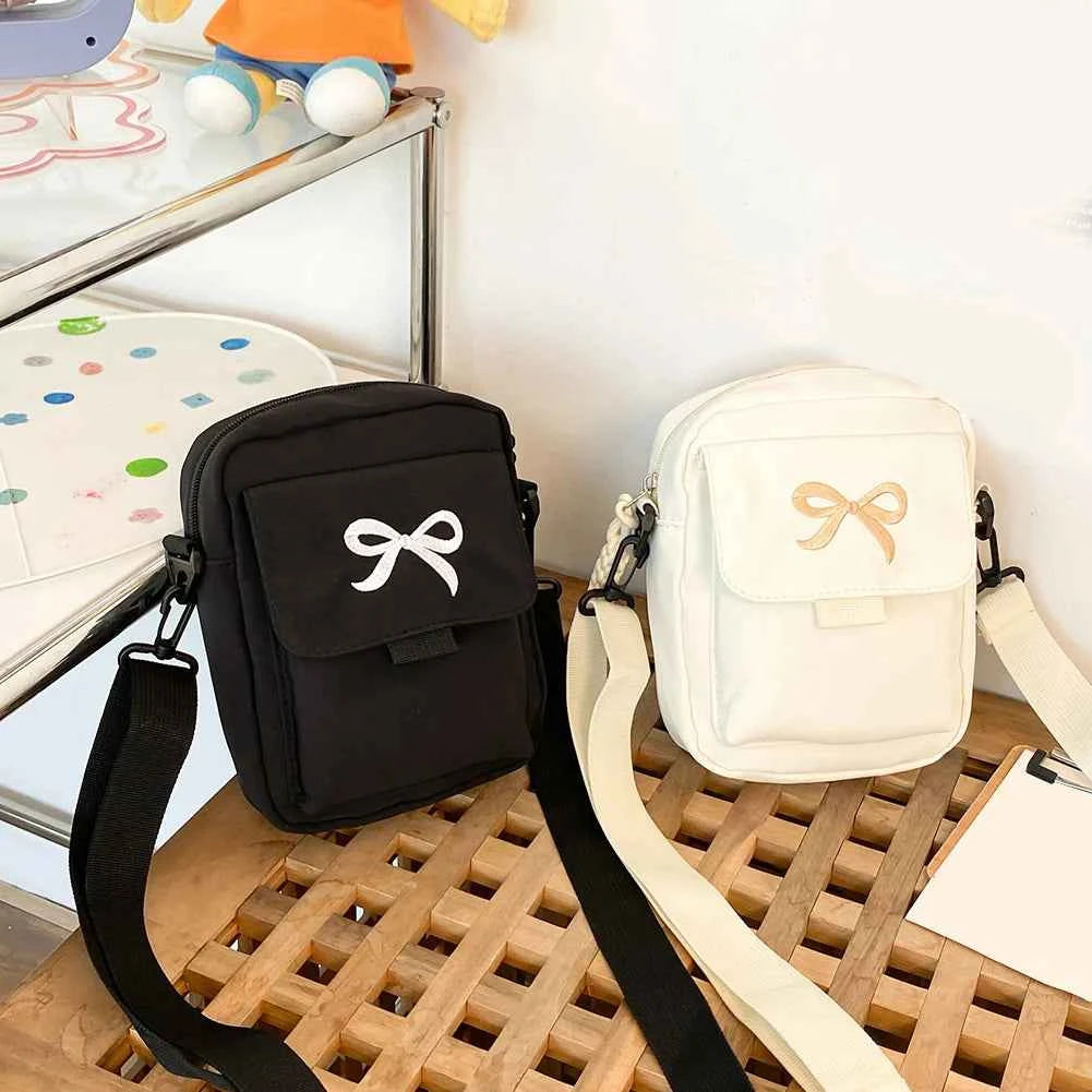 Elegant Bow Shoulder Bag - Chic Satchel