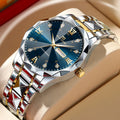 Luxury Men's Quartz Watch - Stainless Steel Business Timepiece