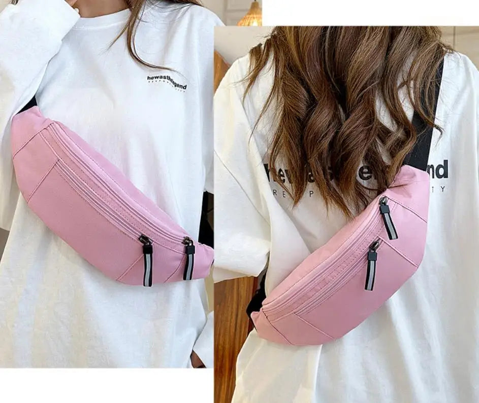 Premium Sports Fanny Pack - Hands-Free Travel & Workout