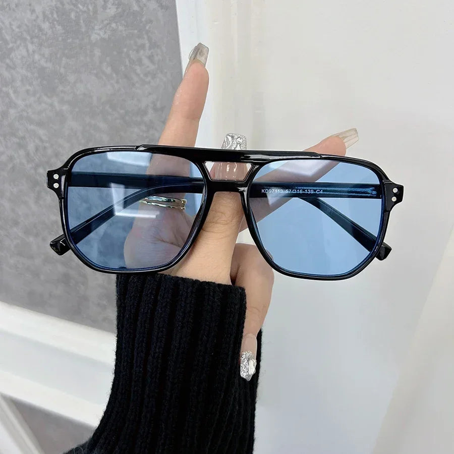 Premium Square Sunglasses - UV Protection Designer Shades