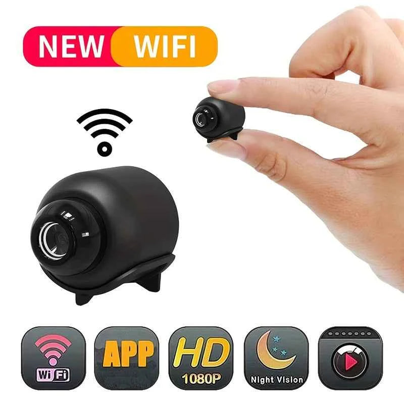 Premium Wireless Mini Camera - 1080P Night Vision & Motion Detection