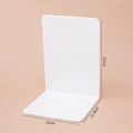 Elegant L-Shaped Desk Bookends - Durable Display Stand