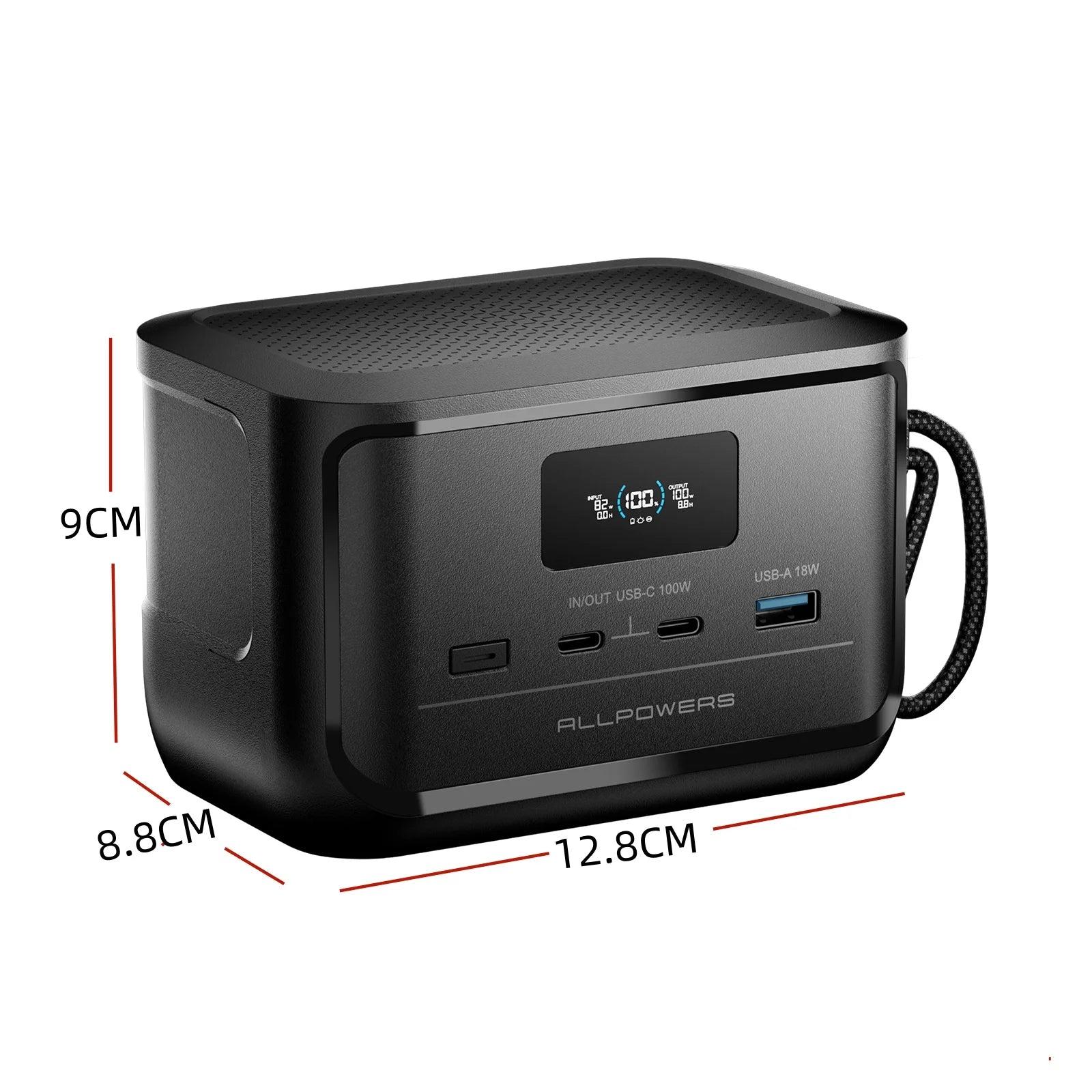 Premium Portable Power Bank 31000mAh LiFePO4 with 128W Output