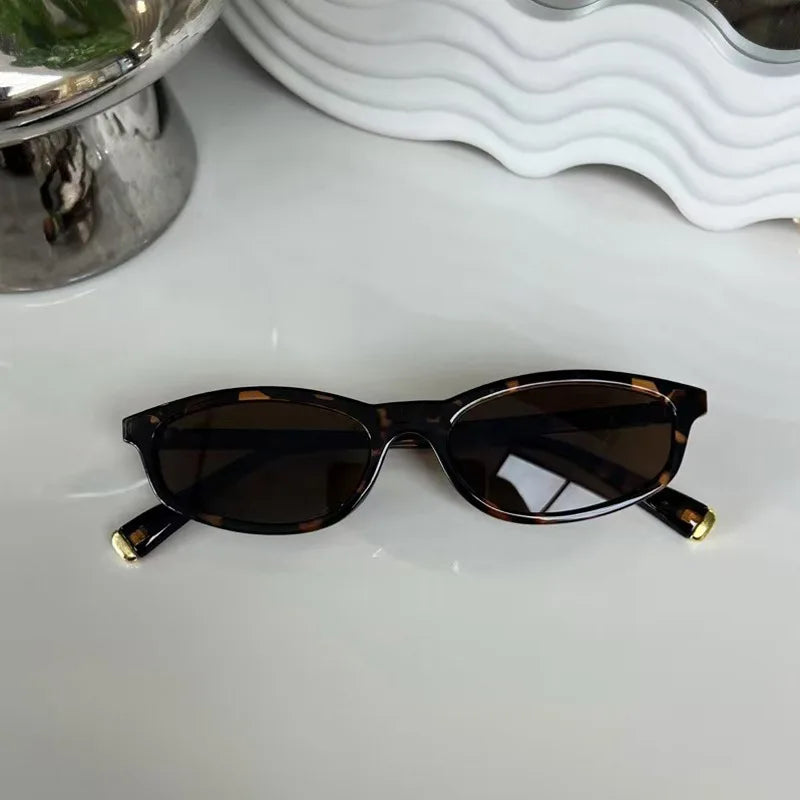 Vintage Small Frame Kitten Sunglasses - Luxury Women's Eyewear