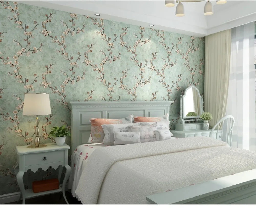 Elegant 3D Flower Wall Stickers - Self-Adhesive Decor