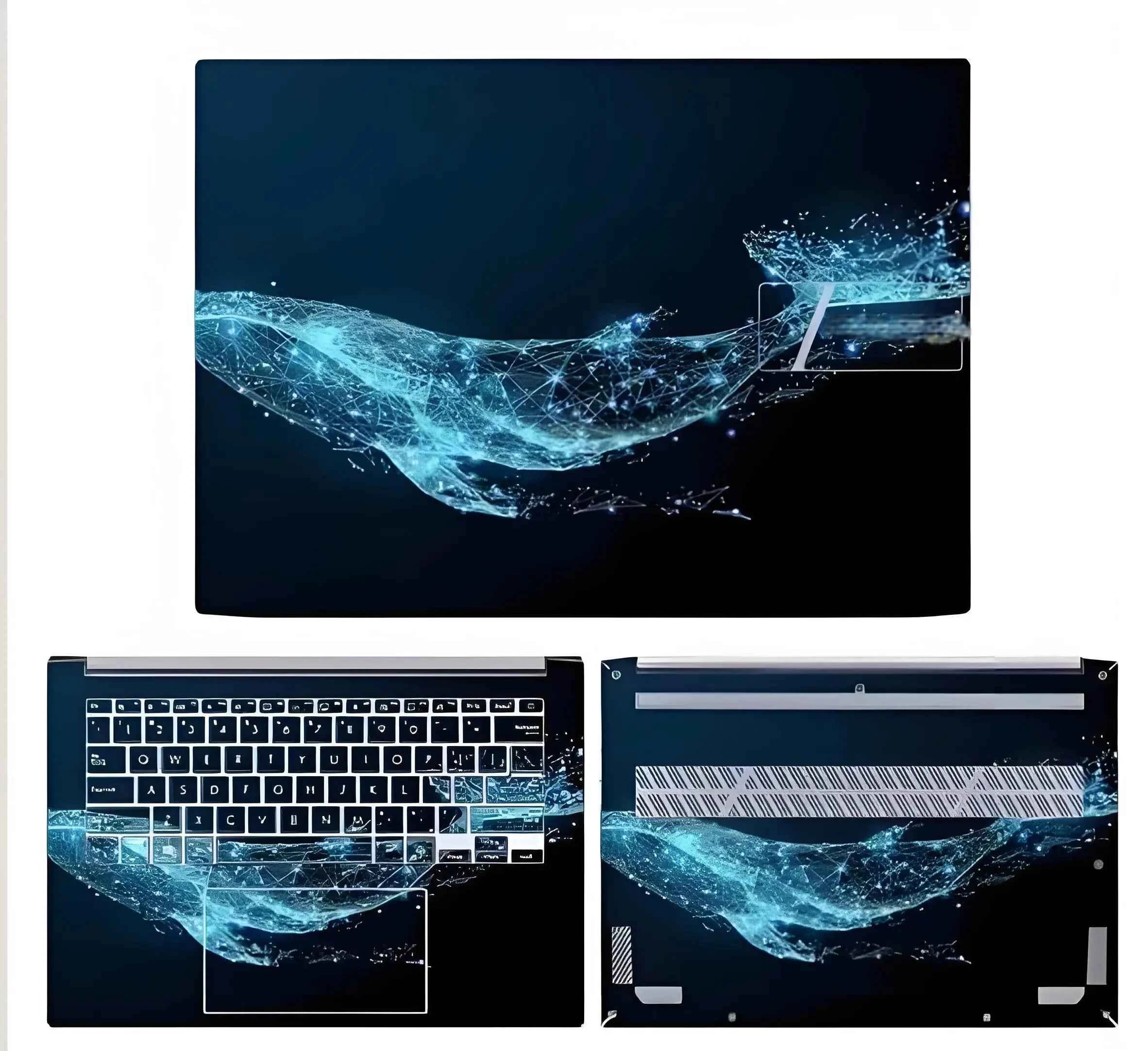 ASUS Vivobook skin - Carbon Black anti-scratch vinyl protection