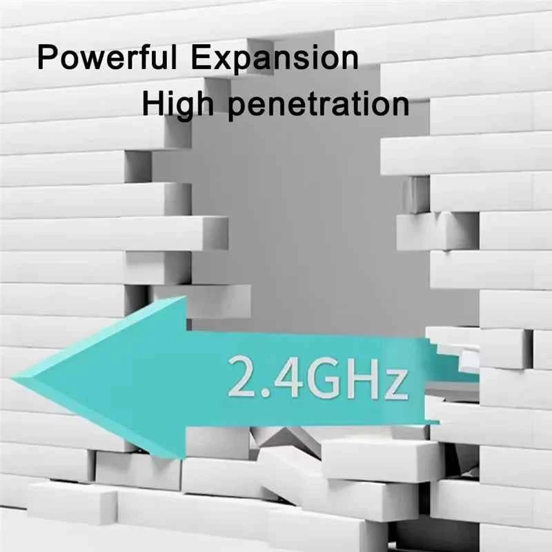 High-Speed Dual Band WiFi Range Extender - 1200Mbps Signal Booster