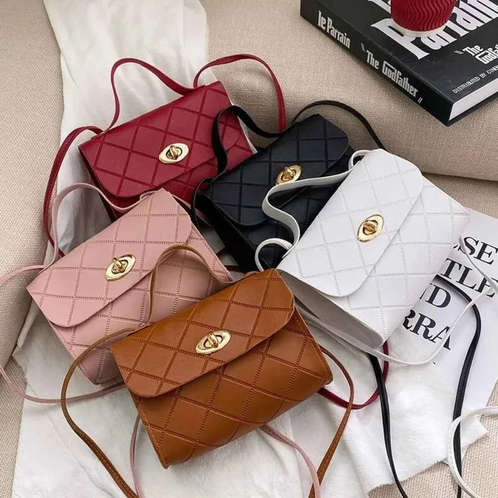 Elegant Small Messenger Bag - Chic & Casual Crossbody