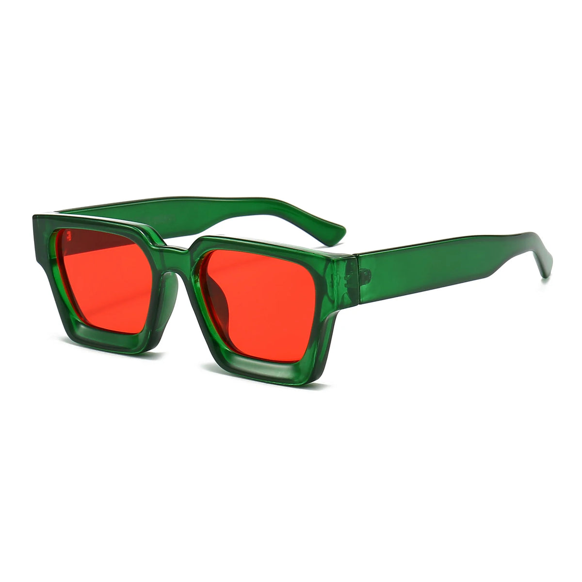Designer Square Frame Sunglasses - UV400 Retro Shades