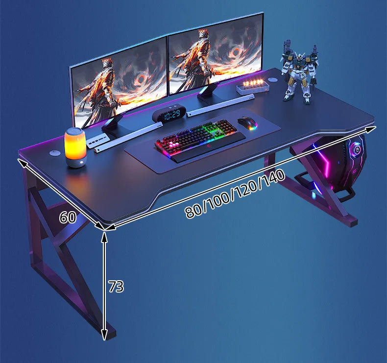 Premium Standing Computer Desk - Ergonomic Steel Frame Design