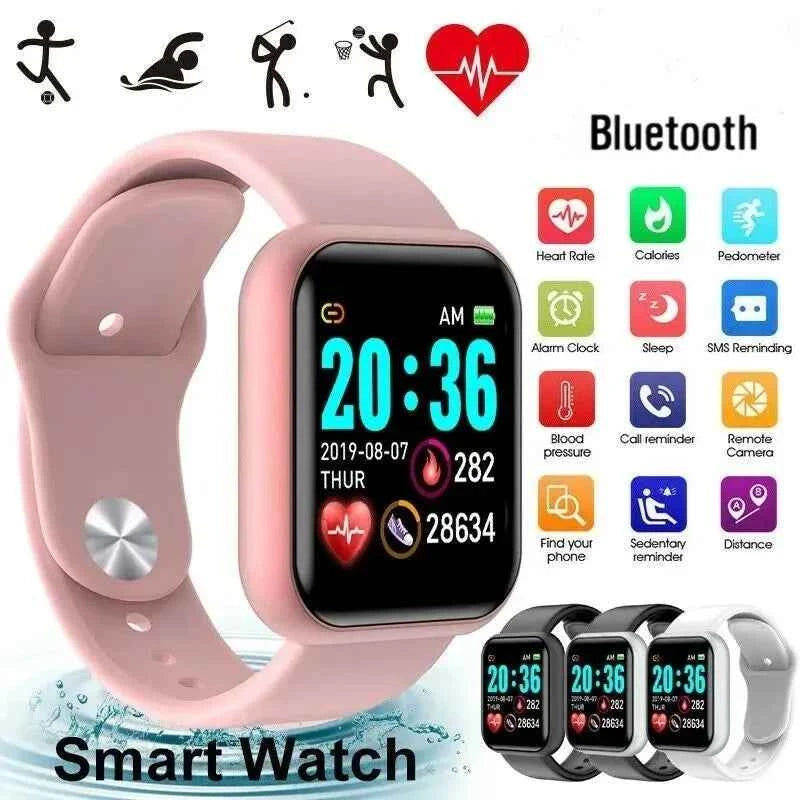 Smart Watch Fitness Sport Bracelet with Bluetooth & Sleep Monitor