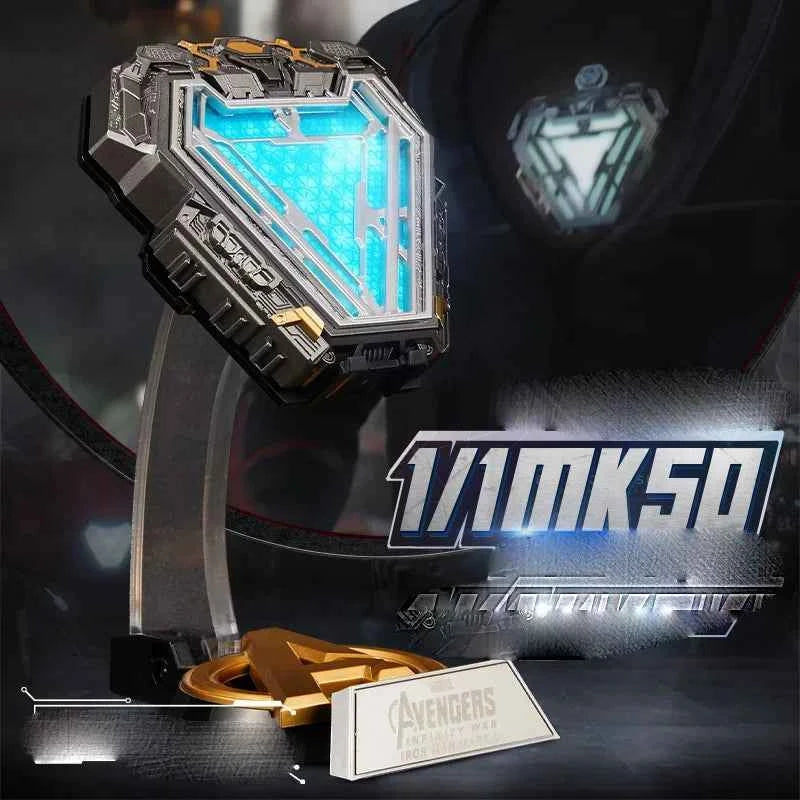 Iron Man Mark 50 Wearable Chest Light - Premium Cosplay Prop
