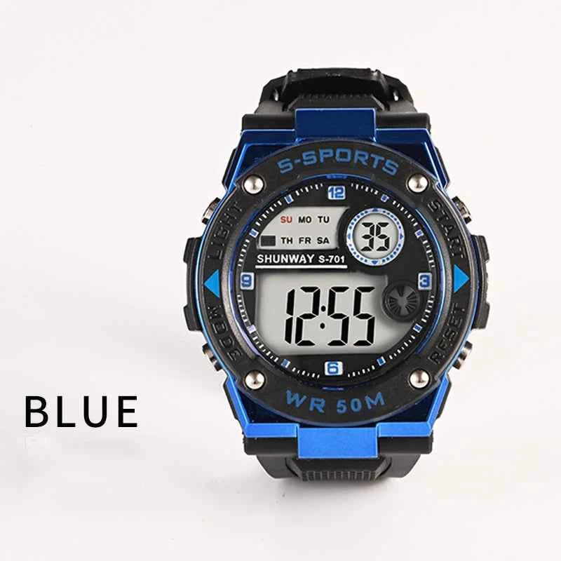 Premium Digital Sports Watch - Waterproof & Luminous