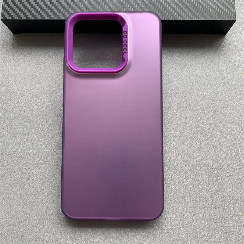 Luxury Metallic Aurora Matte Phone Case for Xiaomi