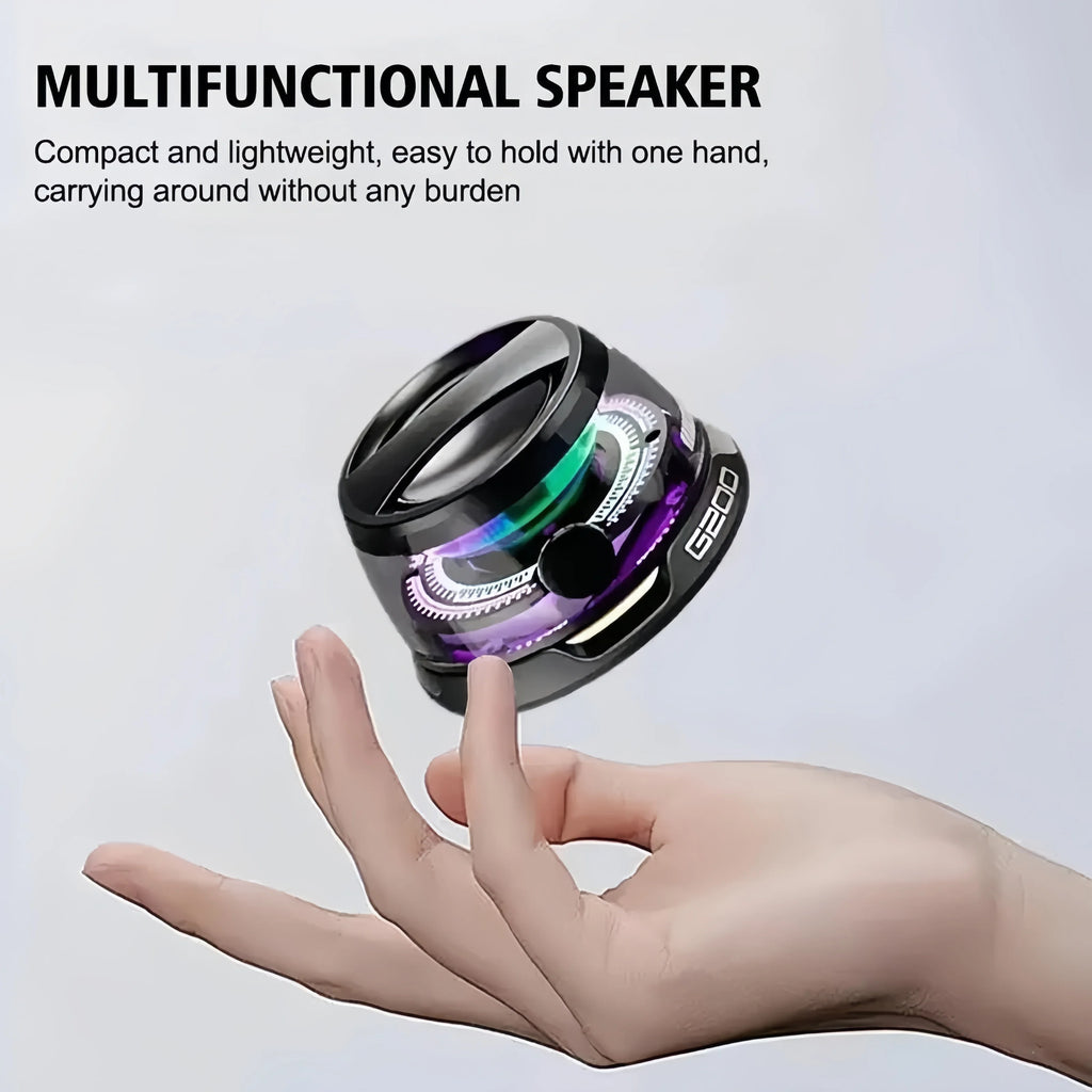 Portable Magnetic Speaker - Bluetooth 5.3 Mini RGB Audio