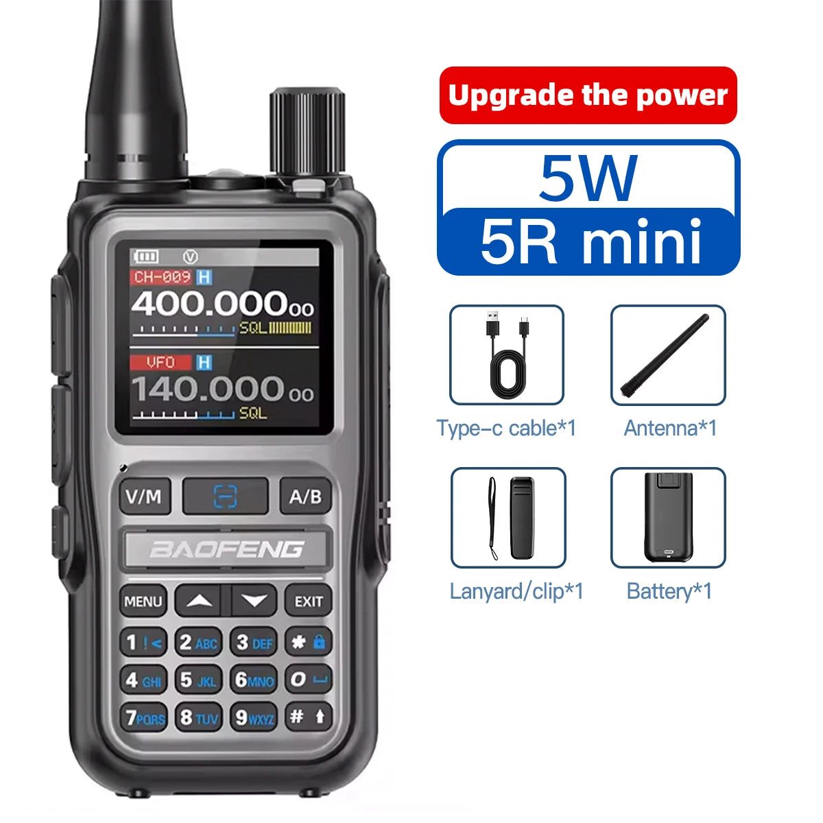 Professional Mini Walkie Talkie - Multi Band Amateur Radio